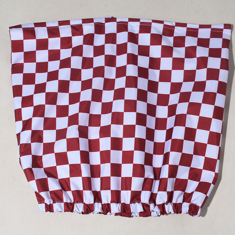 Waterproof Satin Shower Cap – Double-Layer, No Frizz, Stay Dry & Stylish