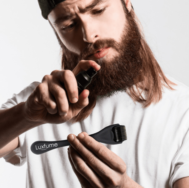Kit de microagujas para el crecimiento de la barba