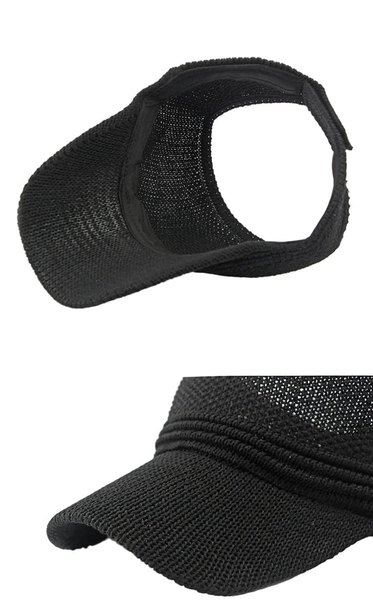 Lightweight knitted baseball cap for women with sun protection
Adjustable retro sun-proof cap in black, khaki, beige, and pink
Breathable polyester baseball cap for outdoor summer activities
Stylish casual cap for travel, festivals, or everyday wear