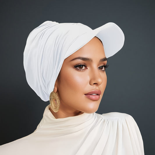 Summer visor hijab headscarf lightweight breathable sun hat
Women's visor hijab cap with built in sun shade
Breathable headscarf sun hat modest fashion summer wear
Lightweight acrylic hijab visor cap for outdoor use
Casual visor headscarf for travel beach and daily wear
Women's sun protection hijab cap comfortable slip on design