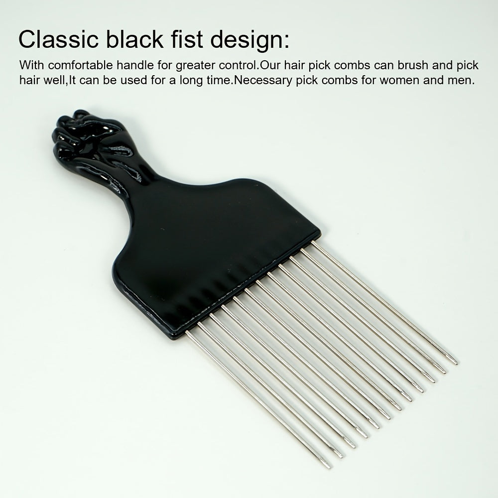 3pcs Hair Comb Set | Afro Hair Styles & Beards | Men & Women