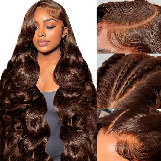 HD Lace Front Wig Natural Hairline Voluminous Style.