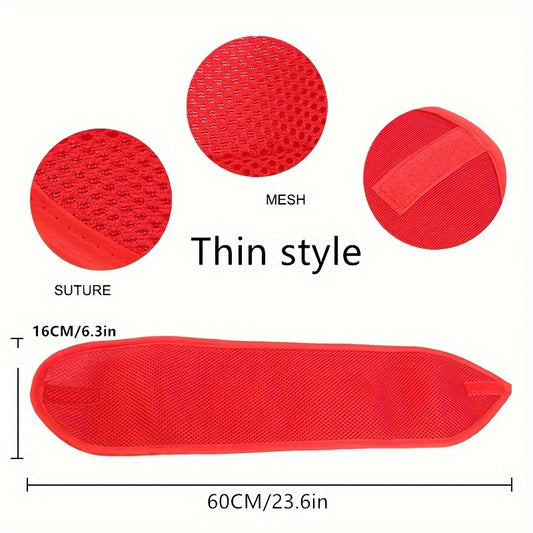 Adjustable Mesh Hair Wrap Headband – Non-Slip Styling & Hair Molding Wrap