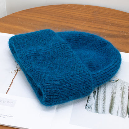 Sombrero de piel de conejo para mujer