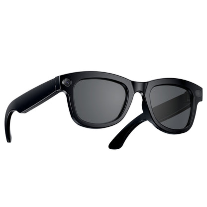 Black sunglasses with a camera lens
 M01Pro color-changing smart glasses with AR display
M01Pro blue smart glasses showing music playback
M01Pro silver smart glasses with phone call functionality
M01Pro sunglasses version with voice control
M01Pro transparent anti-blue light glasses for eye protection
M01Pro smart glasses displaying real-time translation
Head-mounted M01Pro glasses with AI Chat GPT integration