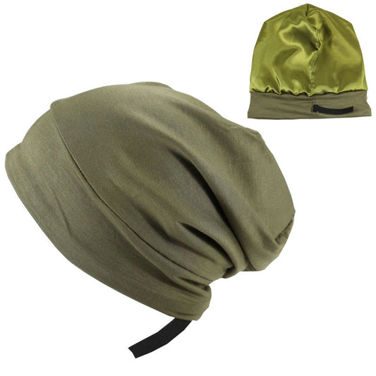 Adjustable Men’s Satin-Lined Cap