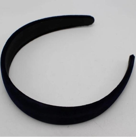 Retro Velvet Wide Tiara Headband