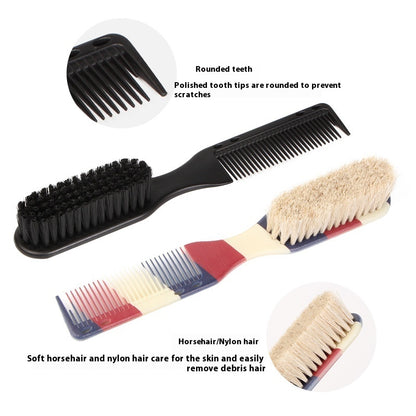 Soft Bristle Beard Brush Grooming & Hair Styling Tool