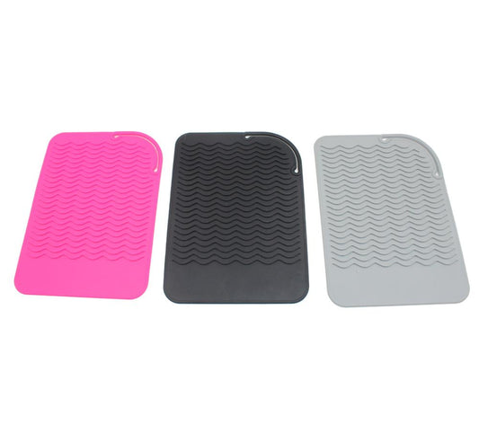 Silicone Heat Resistant Pad for Hair Straightener – Non-Slip Styling Mat