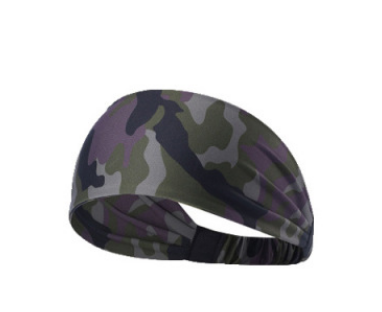 Elastic Fitness Sports Headband for Women – Non-Slip Printed Bouquet Hair Band for Yoga, Running & Gym.