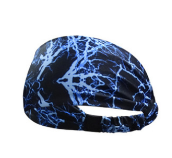 Elastic Fitness Sports Headband for Women – Non-Slip Printed Bouquet Hair Band for Yoga, Running & Gym.