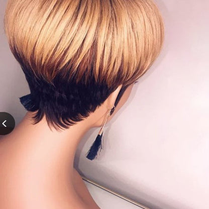 Synthetic 18cm short wig with oblique bangs, soft heat-resistant fiber, natural-looking style
Trendy oblique bangs wig for women, short 18cm high-temperature synthetic hair, low-maintenance
Realistic short synthetic wig with oblique bangs, lightweight, flattering face-framing hairstyle