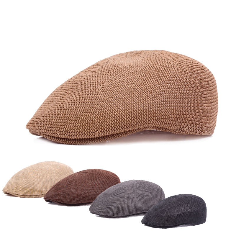 Korean peaked caps in seven colors — khaki, black, pink, gray, navy, beige, milky white