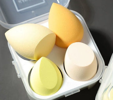 Soft hydrophilic non-latex makeup sponge for flawless blending
Beauty blender sponges in pear and bevel shapes
Dual-use sponges for liquid and powder makeup
Reusable, skin-friendly cosmetic sponges for airbrushed finish