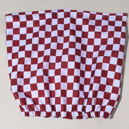 Waterproof Satin Shower Cap – Double-Layer, No Frizz, Stay Dry & Stylish