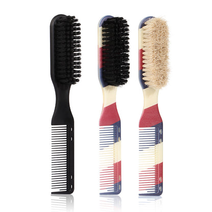 Soft Bristle Beard Brush Grooming & Hair Styling Tool