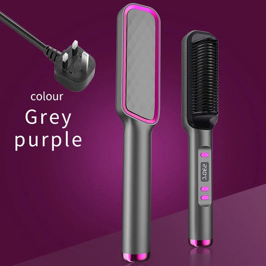 Negative ion electric hot comb hair straightening brush for smooth hair
Anti-scald hot comb straightener for natural and curly hair
Multifunctional electric hair straightening comb with fast heat technology
Professional hot comb styling tool for sleek frizz-free hair