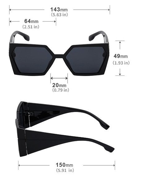 Fashion Quadrilateral Sunglasses