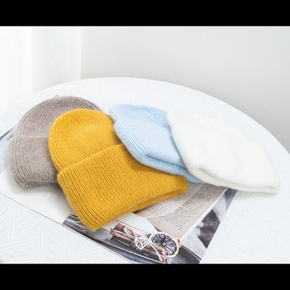 Sombrero de piel de conejo para mujer