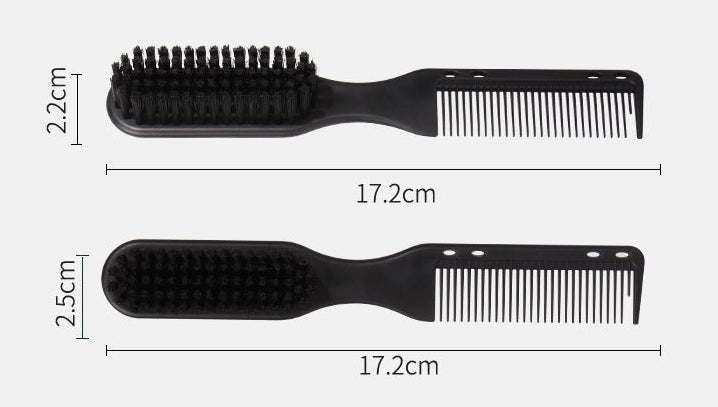 Soft Bristle Beard Brush Grooming & Hair Styling Tool