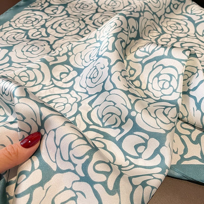 Luxurious Silky Finish Printed Scarf