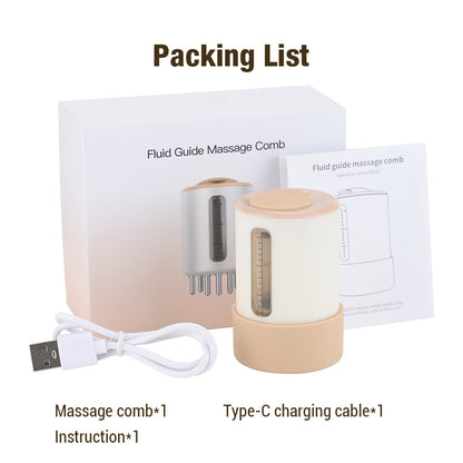 vibrating scalp massager comb for head relaxation
usb rechargeable head massage comb portable design
conductive comb with light for scalp stimulation
handheld scalp massager comb with vibration