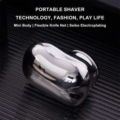 Portable USB rechargeable electric shaver for men wet and dry use
Mini cordless travel shaver with waterproof painless shaving design
Compact electric razor with high-speed motor and rotary blade head
Pocket-size rechargeable shaver for smooth facial and body grooming