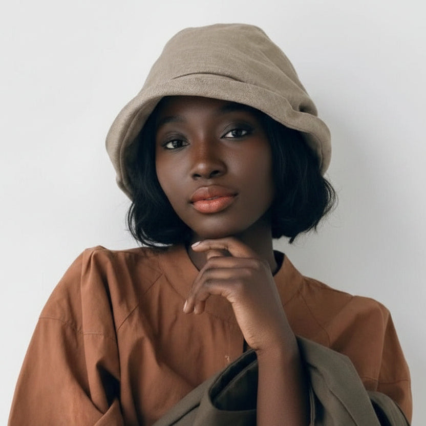 Linen tie dye bucket hat lightweight summer fashion accessory
Packable bucket hat for travel and outdoor wear
Breathable linen bucket hat for warm weather style
Casual streetwear bucket hat with tie dye pattern
Foldable summer hat for everyday outfits