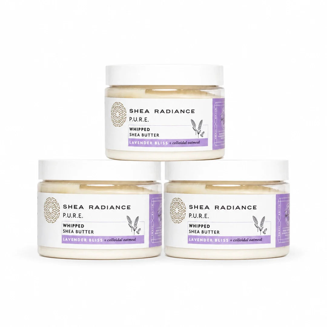 Whipped Shea Body Butter with Colloidal Oatmeal | For Dry, Sensitive and Eczema-Prone Skin