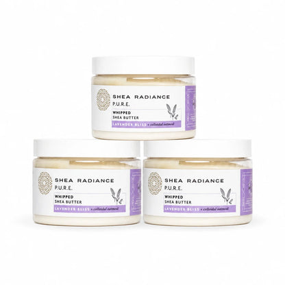 Whipped Shea Body Butter with Colloidal Oatmeal | For Dry, Sensitive and Eczema-Prone Skin