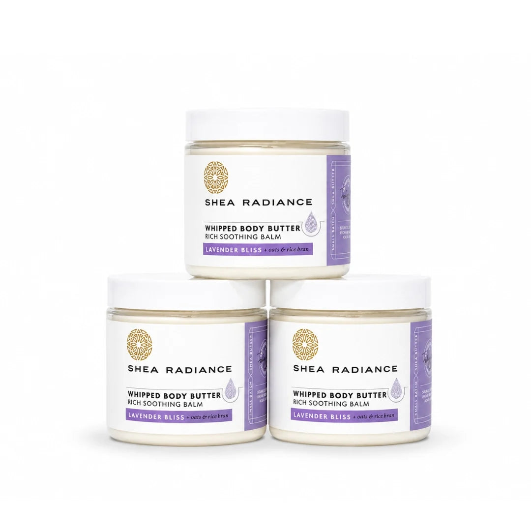 Whipped Shea Body Butter with Colloidal Oatmeal | For Dry, Sensitive and Eczema-Prone Skin