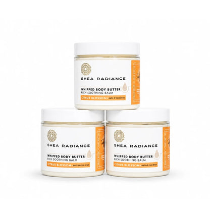 Whipped Shea Body Butter with Colloidal Oatmeal | For Dry, Sensitive and Eczema-Prone Skin
