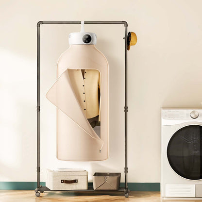 Portable clothes dryer with heated drying bag for travel and small spaces
Compact PTC heated clothes drying system with portable dryer bag
Travel clothes dryer for apartments, dorms, and hotel use
Lightweight portable laundry dryer with fast heating technology