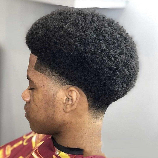 Human Wigs Short Curly Hair Afro Men