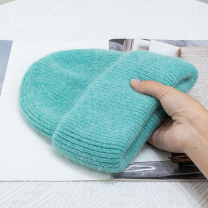 Sombrero de piel de conejo para mujer