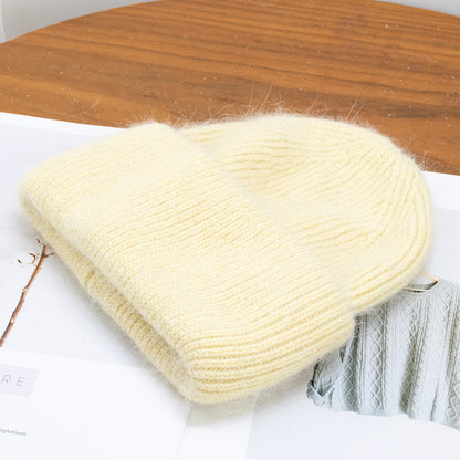 Sombrero de piel de conejo para mujer