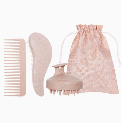  Shower head with massage spray settings and detachable cleaning brush