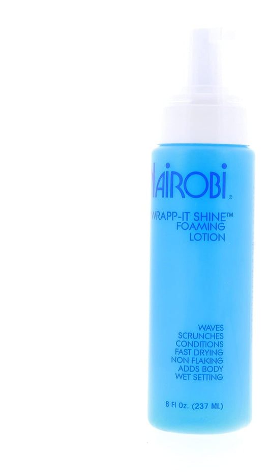 Nairobi Wrapp-It Shine Foaming Lotion 8oz by Nairobi