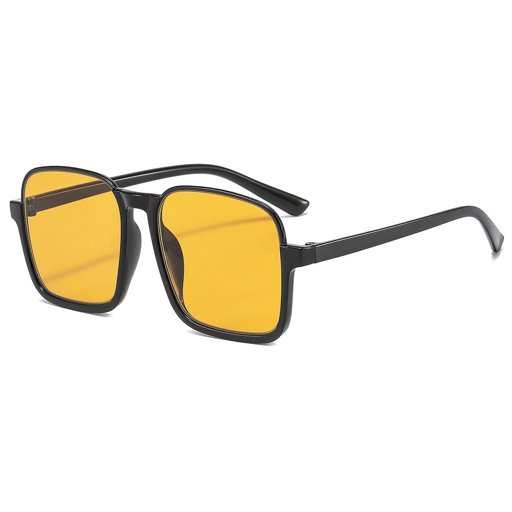 Retro square semi rimless sunglasses lightweight fashion eyewear
Half frame stylish sunglasses for women and men casual wear
Gradient gray chic sunglasses modern minimalist design
Orange retro sunglasses trendy summer street style eyewear