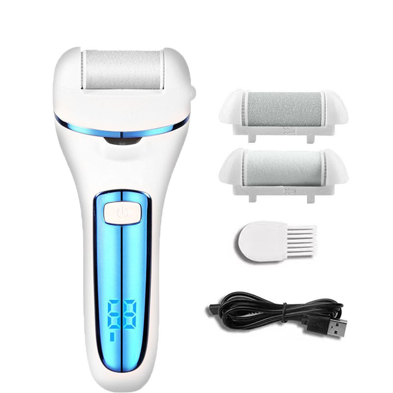 Rechargeable Electric Foot Callus Remover – Dead Skin Exfoliating Pedicure Tool.