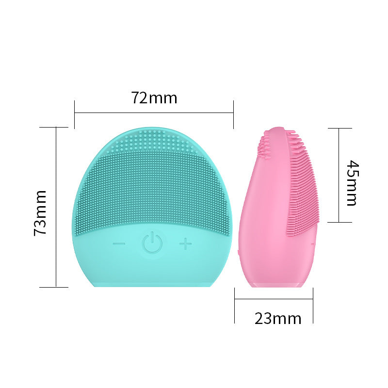ultrasonic silicone facial cleansing device pink color
electric face cleaner deep pore cleansing tool
3 gear facial cleansing device for skincare routine
silicone facial scrubber ultrasonic skin cleaning tool