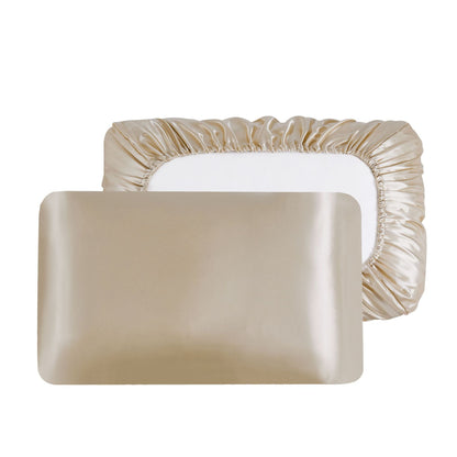 Satin pillowcase for frizz-free hair and smooth skin overnight
Soft silk-like pillowcase reducing hair breakage and wrinkles
Smooth satin pillowcase on bed with luxury finish
Hair-friendly satin pillowcase protecting hairstyles while sleeping