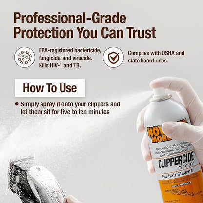 Clippercide 5-in-1 Clipper Spray Disinfectant