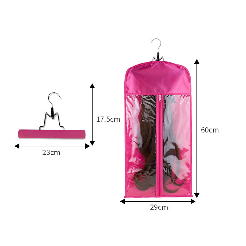 Hair extension carrier bag with hanger storage case
Protective hair extension travel bag dust cover organizer
Extension storage bag keeps hair tangle free and clean
Portable hair extension case with built in hanger
Professional salon hair extension organizer travel bag
Hair extension storage bag for safe and neat organization