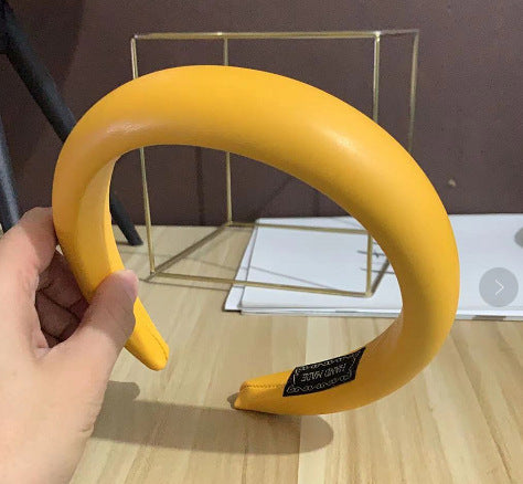 Royal Faux Leather Headband