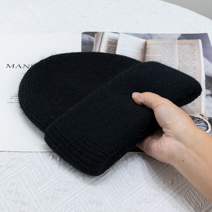 Sombrero de piel de conejo para mujer