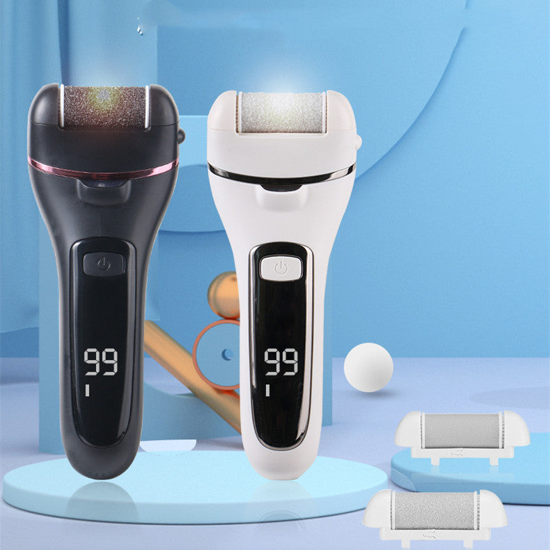 Rechargeable Electric Foot Callus Remover – Dead Skin Exfoliating Pedicure Tool.