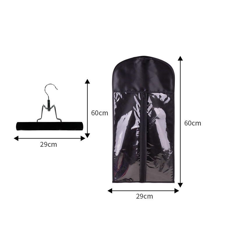 Hair extension carrier bag with hanger storage case
Protective hair extension travel bag dust cover organizer
Extension storage bag keeps hair tangle free and clean
Portable hair extension case with built in hanger
Professional salon hair extension organizer travel bag
Hair extension storage bag for safe and neat organization
