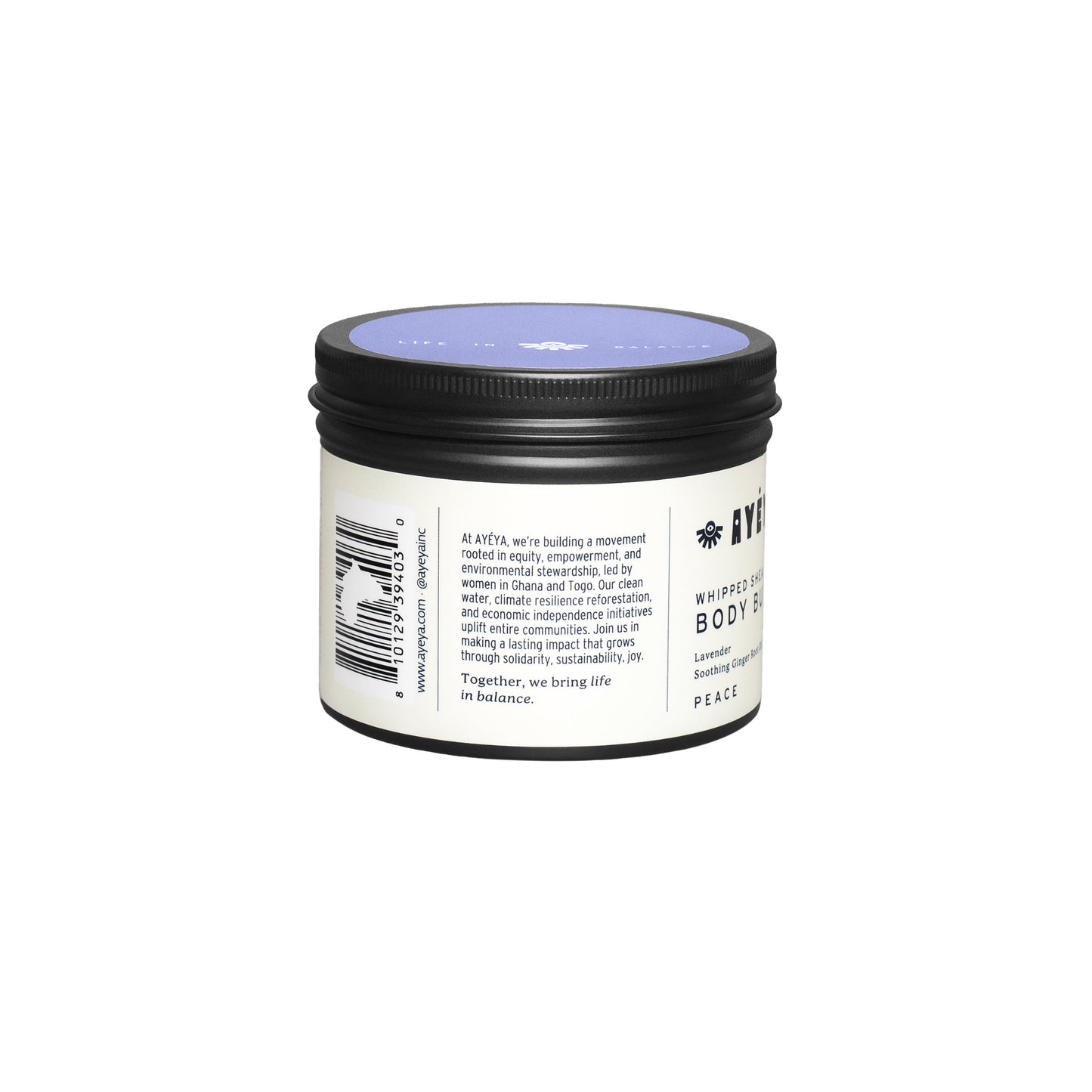 Crema Batida Corporal de Karité <br> Paz
