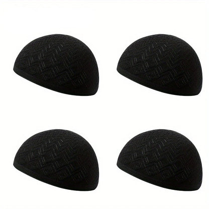 Male Knitted Kufi Muslim Hat